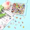 200Pcs Alloy Enamel Pendants ENAM-FS0003-59-7