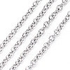 Tarnish Resistant 304 Stainless Steel Cable Chains CHS-F006-02A-P-1