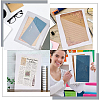 8Pcs 2 Styles Transparent PVC Plastic Self-Adhesive Bags ABAG-BC0001-36-7