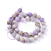 Natural Amethyst Beads Strands X-G-L555-01-6mm-3