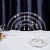 Acrylic Earring Display Stands EDIS-WH0029-11B-6