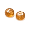 Opaque Acrylic Beads OACR-H046-02D-2