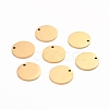 Ion Plating(IP) 304 Stainless Steel Charms STAS-I141-03B-G-1