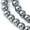 Terahertz Stone Beads Strands G-Z034-B13-03-4