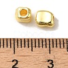 Cuboid Alloy Beads FIND-G066-02G-3