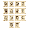 14Pcs 14 Style Plywood Thread Winding Boards WOOD-WH0060-09-1