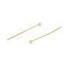 Brass Ball Head Pins KK-WH0058-02C-G01-2