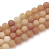 Natural Red Aventurine Beads Strands G-T106-266-1