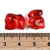 Spray Painted Glass Beads GLAA-Z007-04G-3