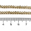 Transparent Glass Beads Strands EGLA-A035-T3mm-D16-5