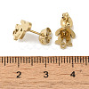 Ion Plating(IP) 304 Stainless Steel Stud Earring Findings STAS-I206-62G-3