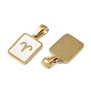 Constellations Natural White Shell Pendants STAS-M338-01I-G-2