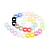 32Pcs 16 Colors Silicone Glitter Thin Ear Gauges Flesh Tunnels Plugs FIND-YW0001-19C-6