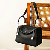 CutHollow 2Pcs Braided Round PU Leather Bag Straps Bag Handles FIND-CL0001-02B-6