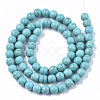Synthetic Turquoise Beads Strands TURQ-S192-6mm-2-2
