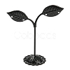 3 Sizes Bean Sprout Leaves Iron Earring Displays EDIS-E013-01A-3