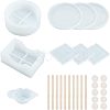 Cup Mat Silicone Molds Sets DIY-FH0002-21-2