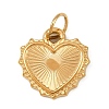 304 Stainless Steel Pendants LS-STAS-K307-02D-G-1