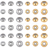 36Pcs 6 Styles 304 Stainless Steel Beads STAS-BBC0008-49-1