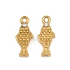 304 Stainless Steel with Crystal Rhinestone Charms RB-CBABFDA-11A-G-1