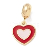 304 Stainless Steel European Dangle Charms STAS-I192-15G-2