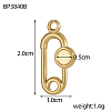 304 Stainless Steel Pendants Cabochon Setting STAS-OY009-55G-2