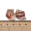 Transparent Glass Beads GLAA-D025-06B-3