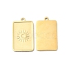 Ion Plating(IP) 316L Surgical Stainless Steel Pendants STAS-H213-47G-1