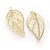 Iron Filigree Pendants X-IFIN-F158-38G-2