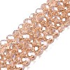 Electroplate Glass Beads Strands EGLA-A044-T6mm-A20-1