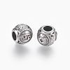316 Surgical Stainless Steel European Beads STAS-P212-18P-08-1