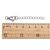 Tarnish Resistant 304 Stainless Steel Chain Extender STAS-O083-07-3