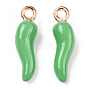 Alloy Enamel Pendants ENAM-N054-70B-3