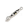 Alloy Enamel Pendants FIND-I052-02P-02-2