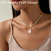 8Pcs 2 Colors Brass Branch Pendants KK-CA0002-77-7