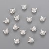 Tibetan Style Alloy Kitten Beads X-TIBEP-GC178-S-RS-1