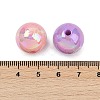 Opaque UV Plating Acrylic Beads PACR-P005-06-3