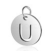 Non-Tarnish 304 Stainless Steel Charms STAS-S105-T514S-U-1