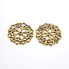 Tibetan Style Filigree Joiners Links TIBE-A11623-AG-FF-1