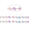 Handmade Glass Beaded Chains CHS-P016-46G-03-2