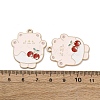Alloy Enamel Pendants STAS-I354-02KCG-04-3