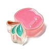 Translucent Resin Cabochons RESI-H147-01B-3