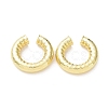 Rack Plating Brass Cuff Earrings for Women EJEW-G352-09G-1