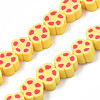Handmade Polymer Clay Bead Strands CLAY-N011-48B-C02-1
