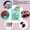 100Pcs Thank You Printed Eco-Friendly Reusable Bags ABAG-SP0001-61A-C-6