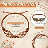 12Pcs Adjustable Braided Nylon Cord Macrame Pouch Bracelet Making AJEW-SW00010-02-2