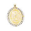 Rack Plating Brass Pendants KK-P269-14G-B-1