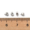 SHEGRACE Brass Crimp Beads XGR0053P-63P-3