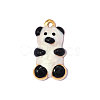 304 Stainless Steel Enamel Pendants STAS-OY014G-21G-01-1