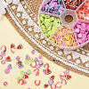 1800Pcs 6 Style Fruit Theme Handmade Polymer Clay Cabochons CLAY-YW0001-22-6